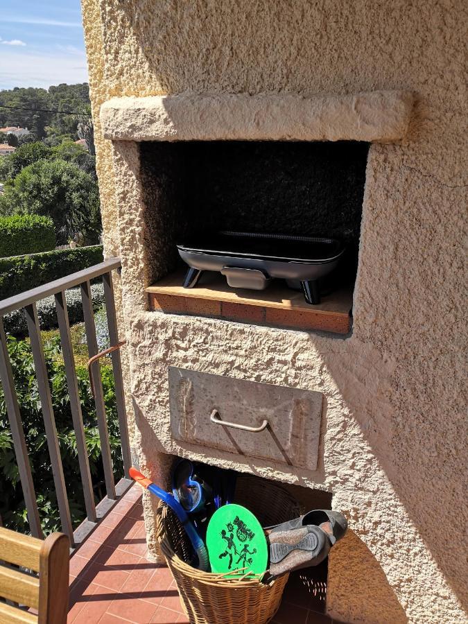 Appartement Cosy Vue Mer A 50 M De La Plage - Refait A Neuf Et Climatise Le Pradet Zewnętrze zdjęcie